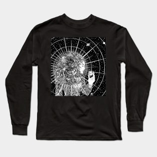 Gravitational Pull Of The Sun | Visionary Art Long Sleeve T-Shirt